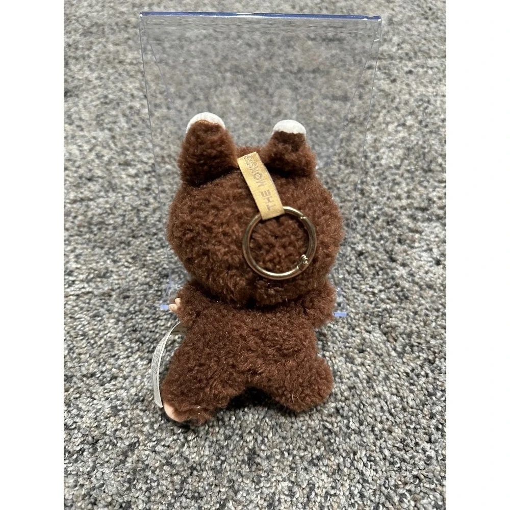 Plush Keychain Pop Mart Unisex Brown Excellent Labubu The Monsters One Size
